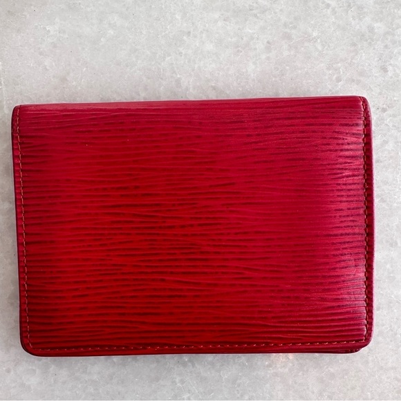 Louis Vuitton Red Epi ID Card Holder (MI1924) - Picture 2 of 8